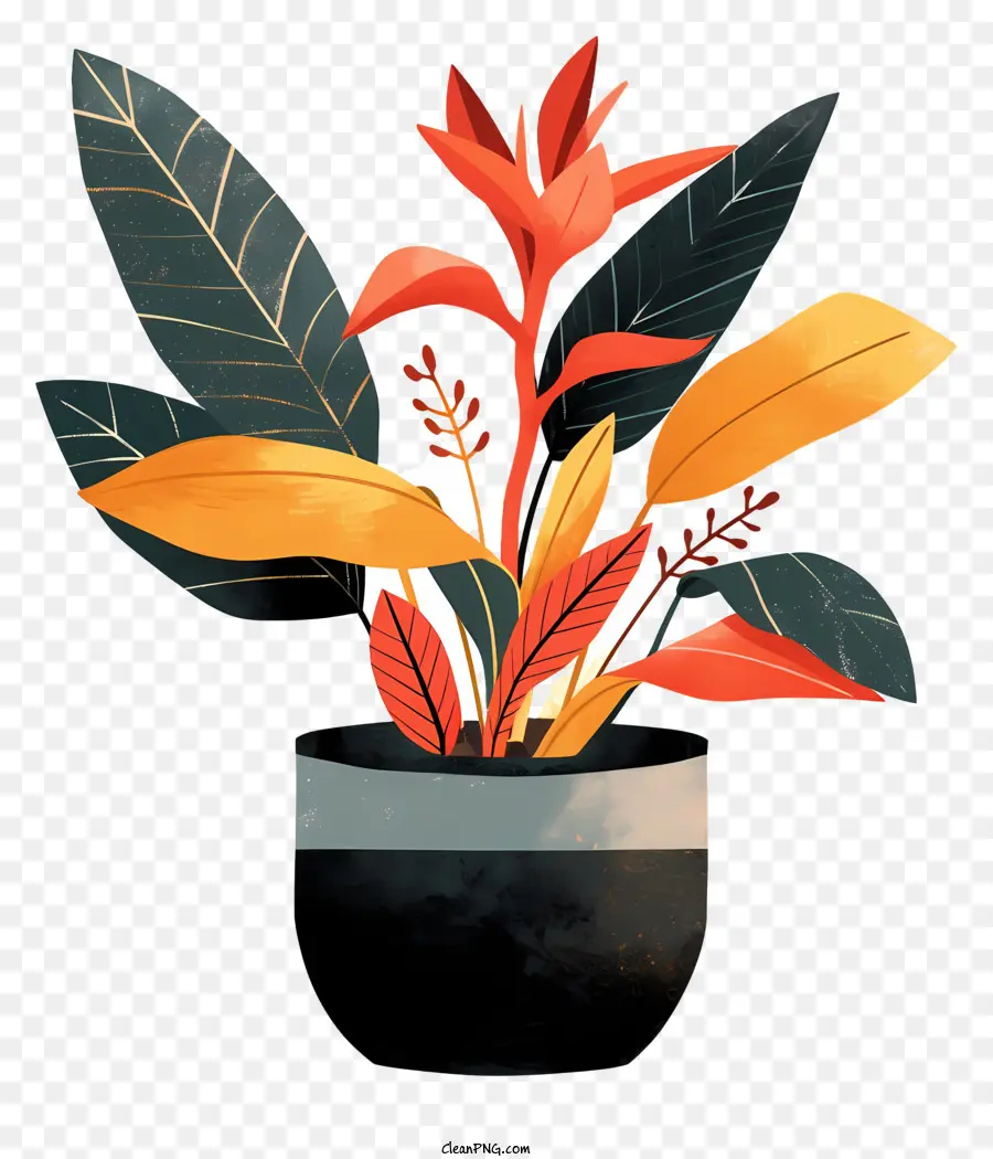 Moderno Vaso De Flores，Planta De Vaso PNG