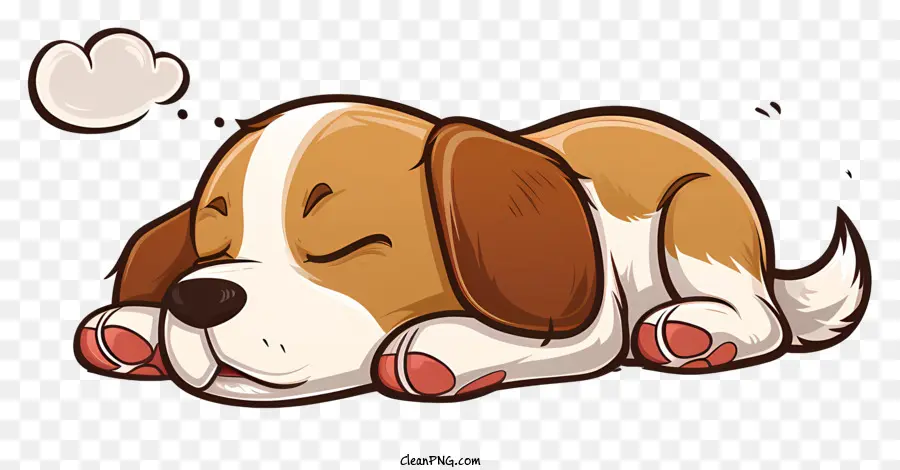 Dia Do Sleeping Mundial，Cão Dos Desenhos Animados PNG