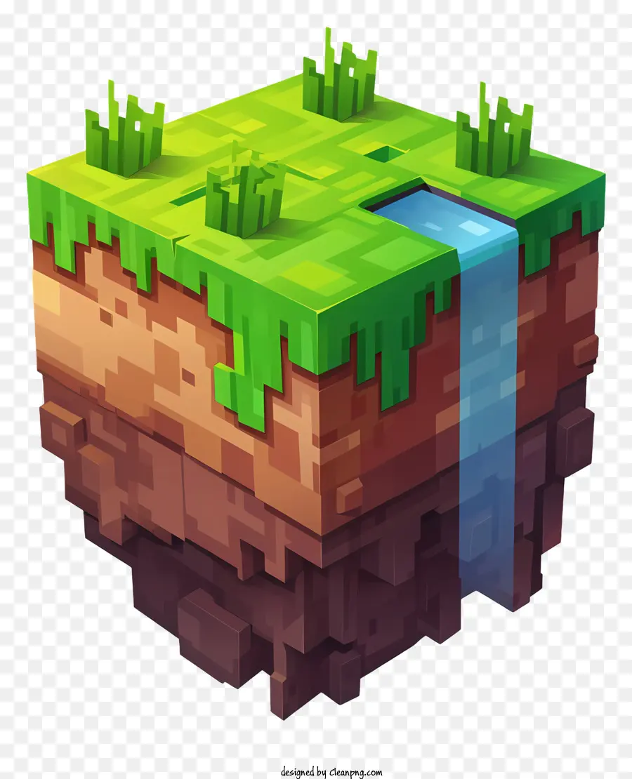 Minecraft，Pixelado PNG