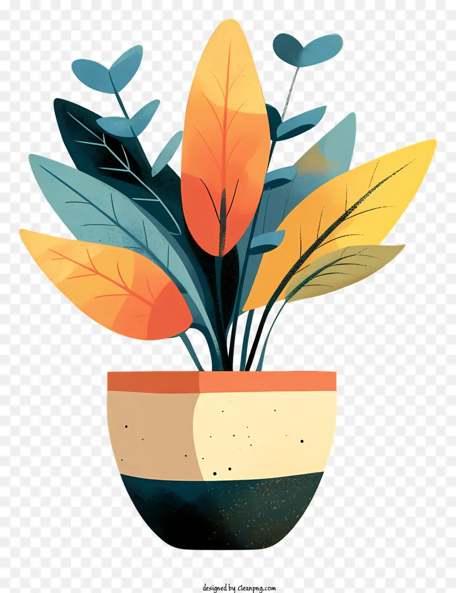 Moderno Vaso De Flores，Planta Em Vaso PNG