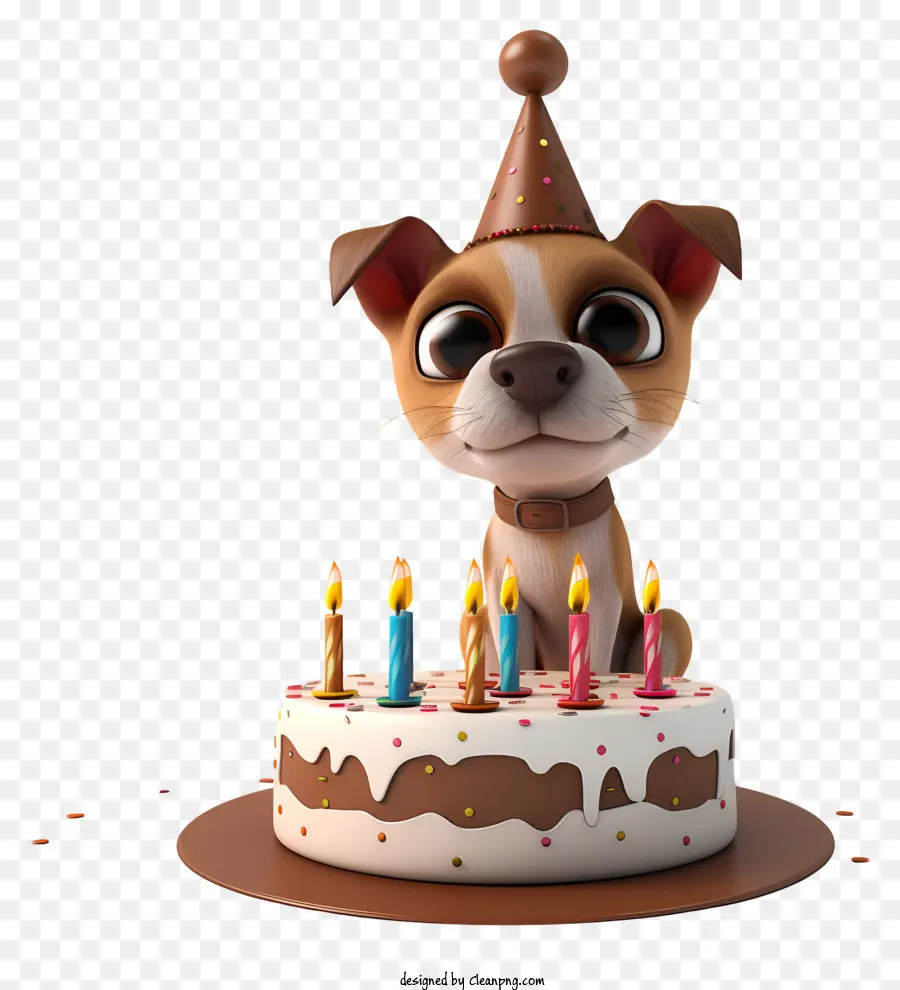 Aniversário De Animais De Estimação，Cão Dos Desenhos Animados PNG