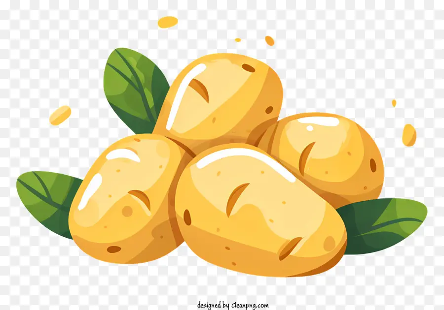 Batatas，Batatas Recém Colhidas PNG
