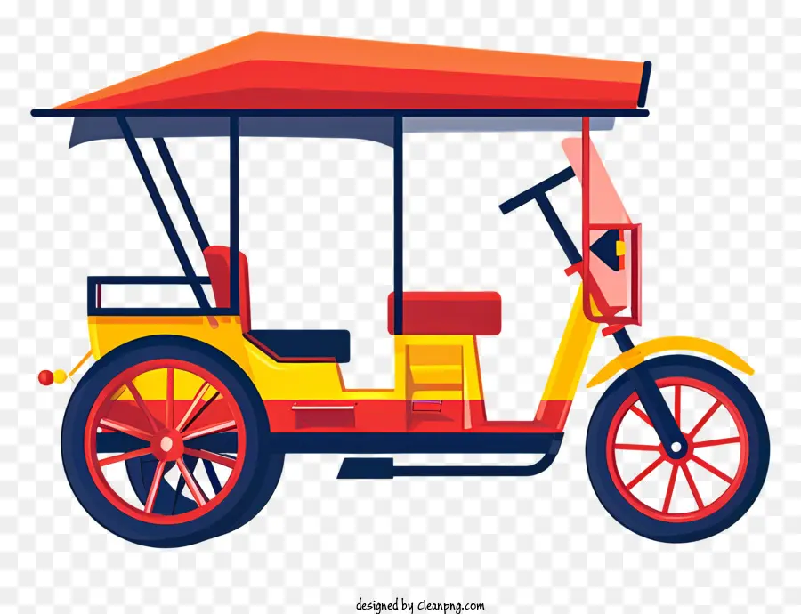 Auto Rickshaw，Veículo De Três Rodas PNG