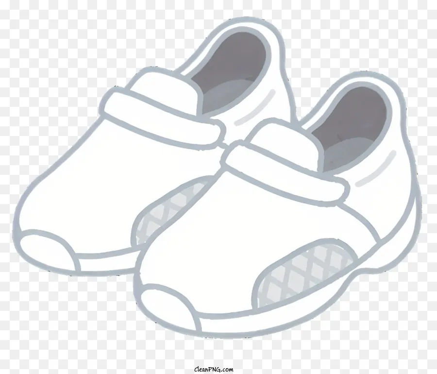 Sapatos De Enfermagem，Sapatos Brancos PNG