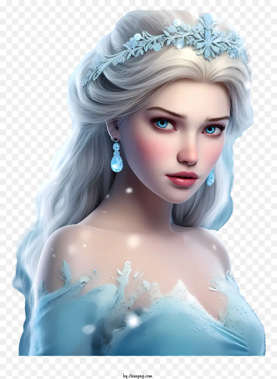 Congelados Princesa，Disney Animation PNG