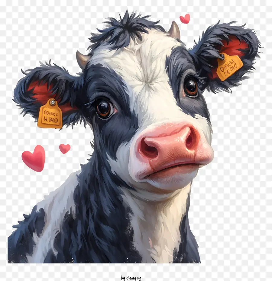 Cabeça De Vaca，Cartoon Cow PNG