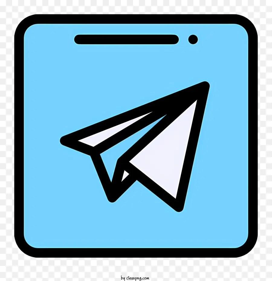 Telegrama De Logotipo，Paper Airplane PNG