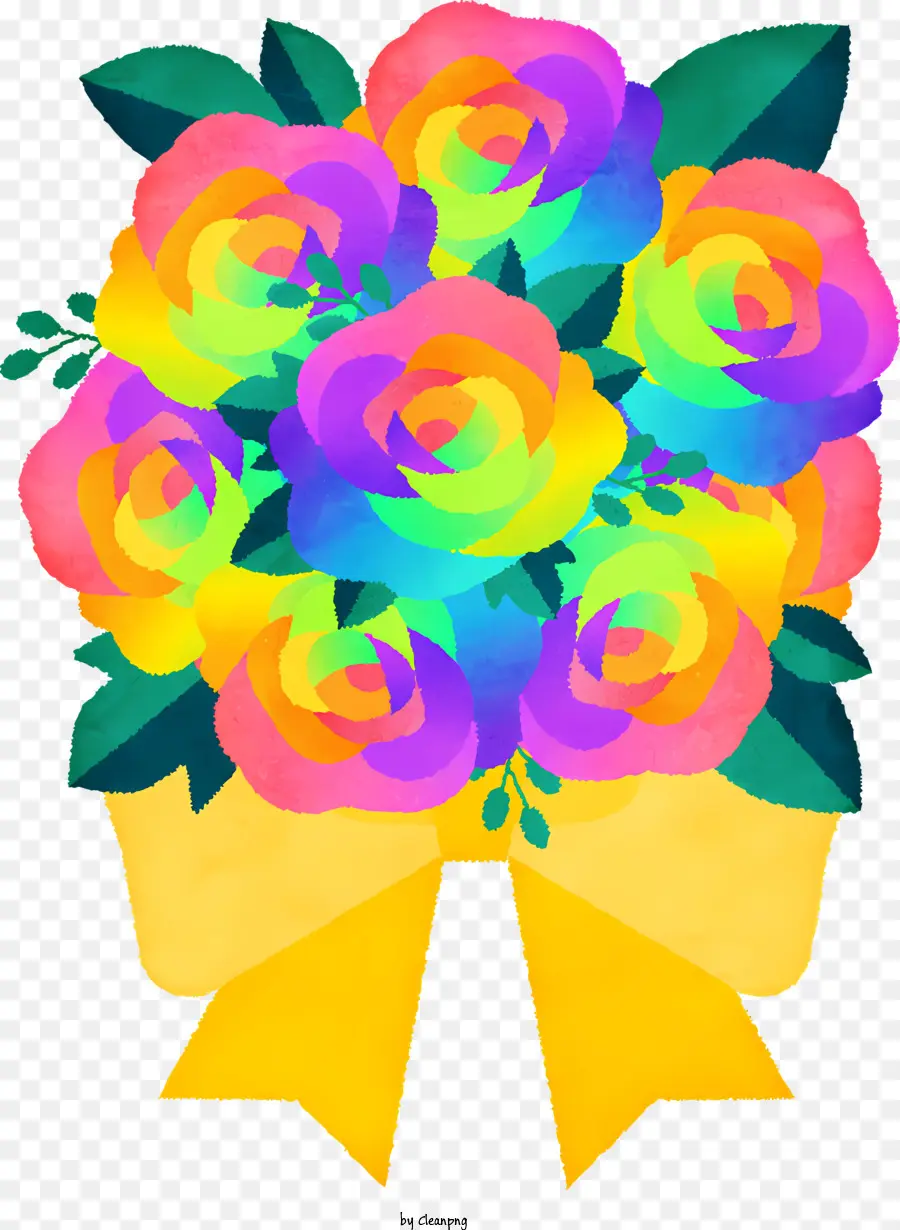 Buquê De Flores De Casamento，Ramalhete PNG