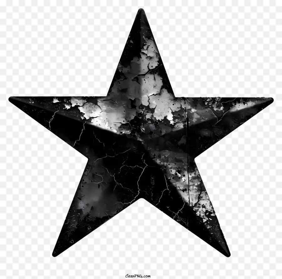 Estrela Negra，Fotografia Em Preto E Branco PNG