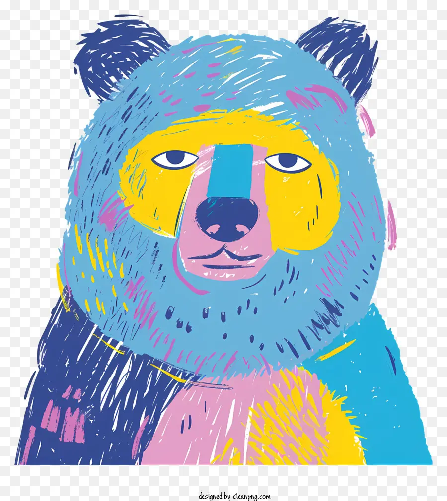Urso Azul，Urso PNG