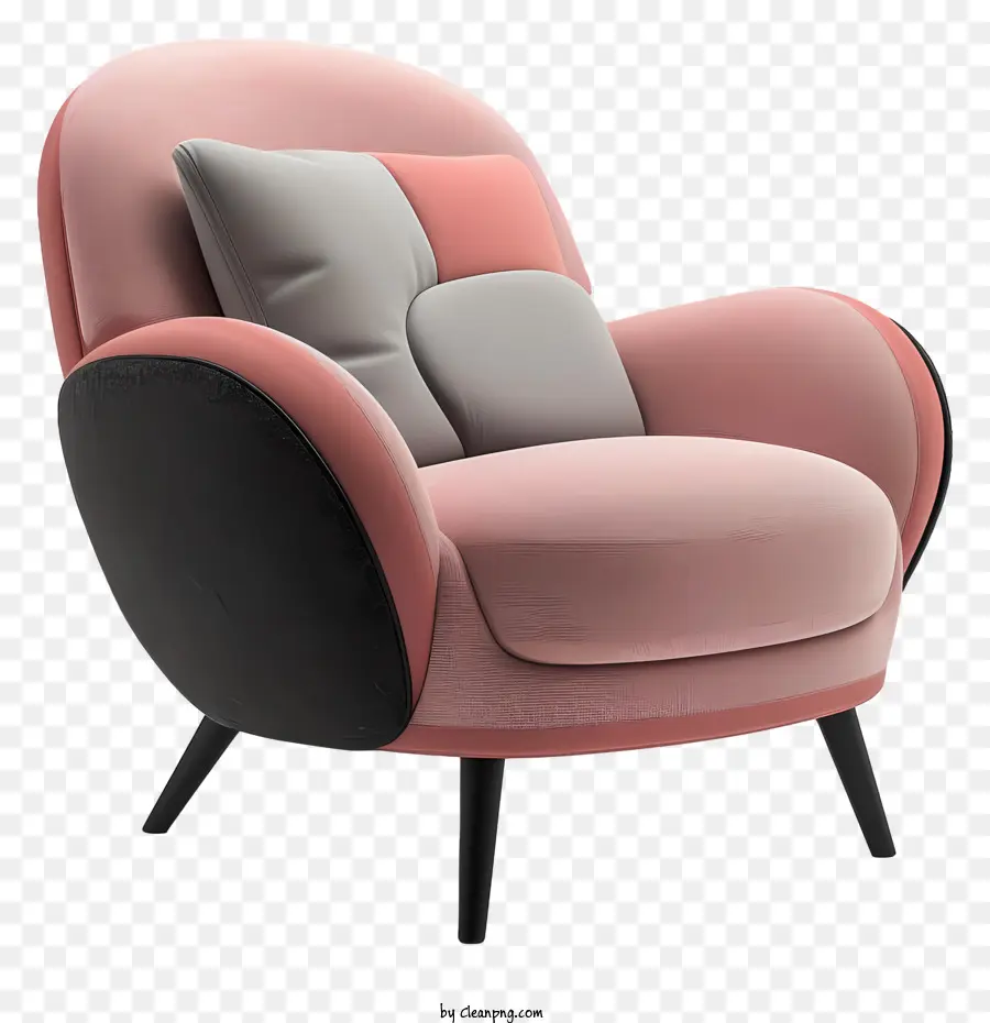 A Moderna Cadeira，Poltrona Rosa PNG