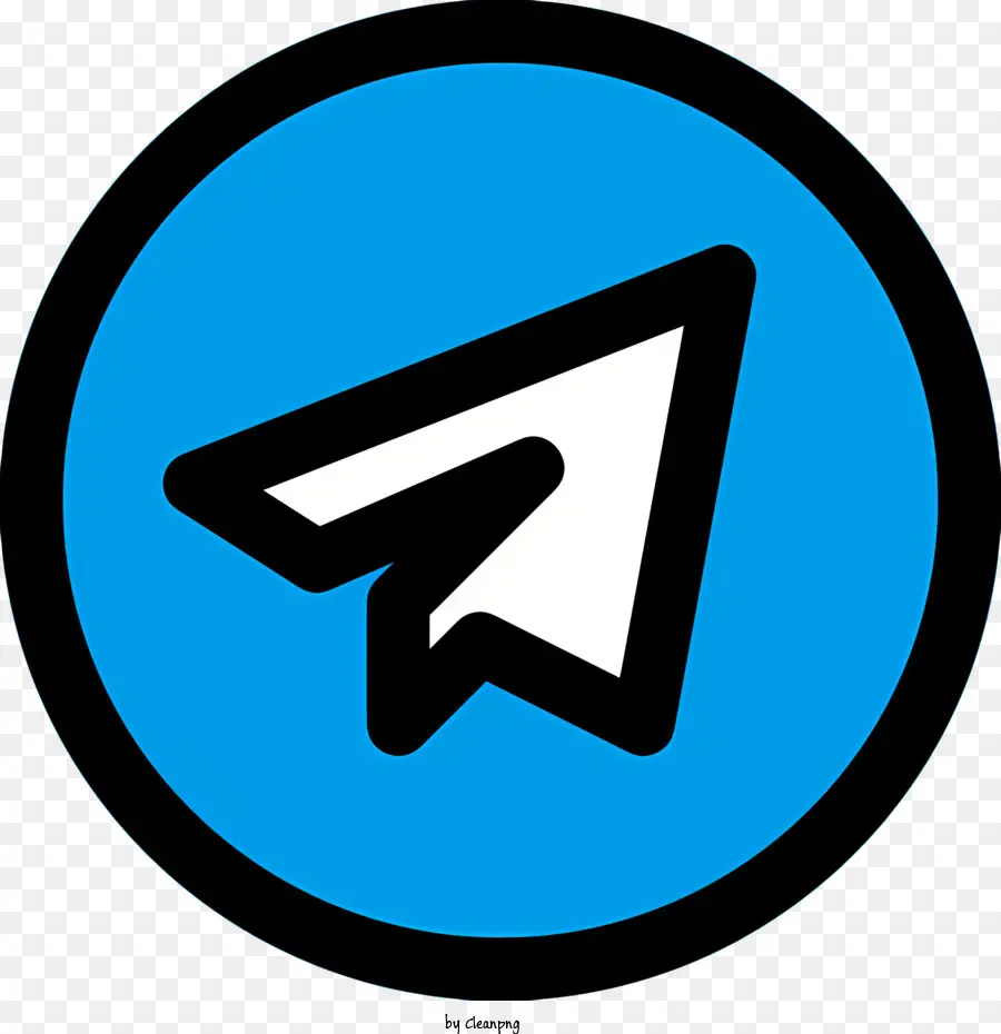 Telegrama De Logotipo，Logo Design PNG