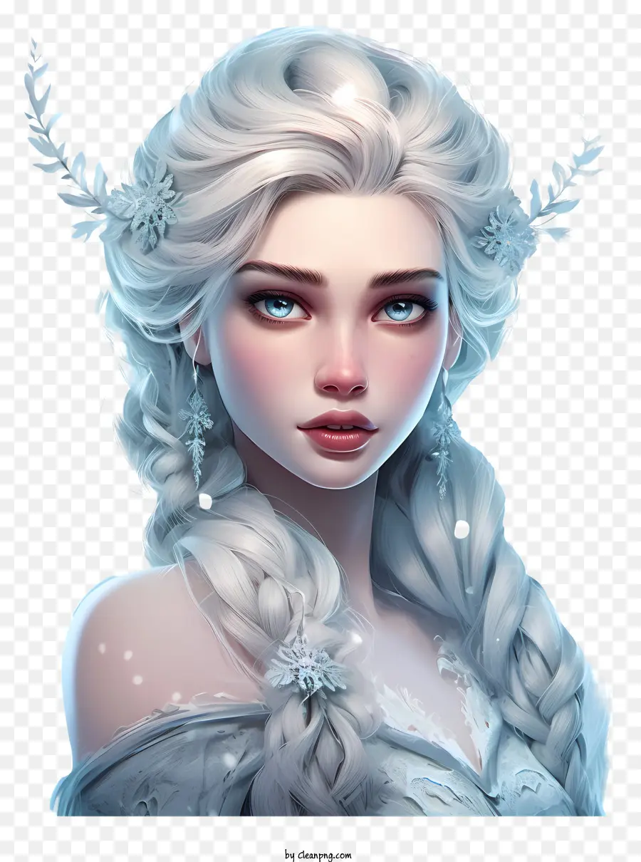 Princesa Congelada，Rainha Da Neve PNG