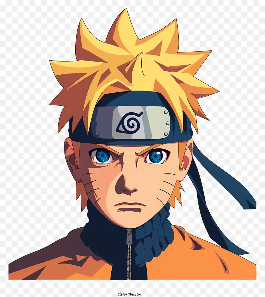 Naruto，Cabelos Longos PNG