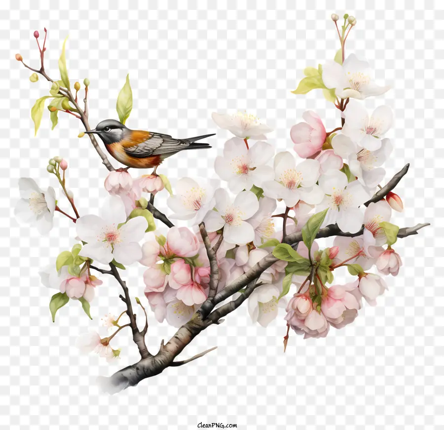 A Primavera Começa，Aves PNG