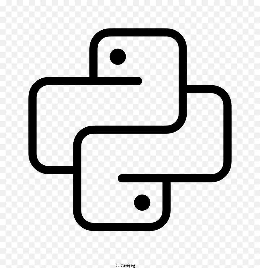 Python Logotipo，Fotografia Em Preto E Branco PNG
