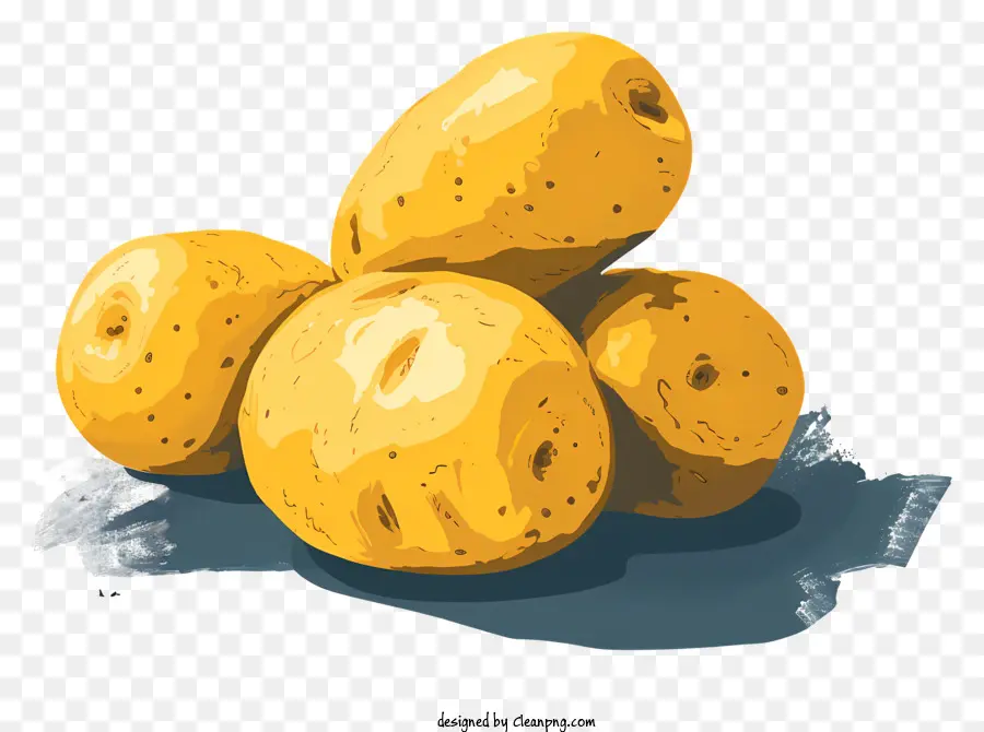 Batatas，Amarelo Batatas PNG