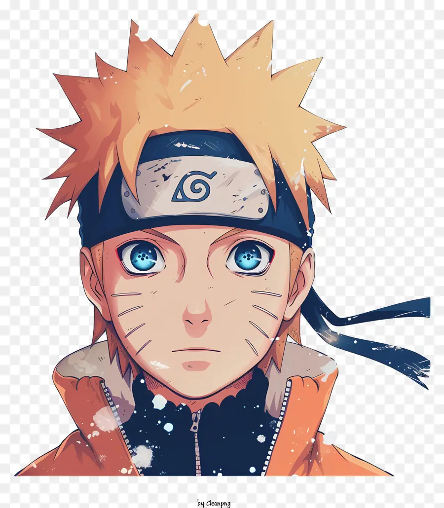 Naruto，Olhos Azuis PNG