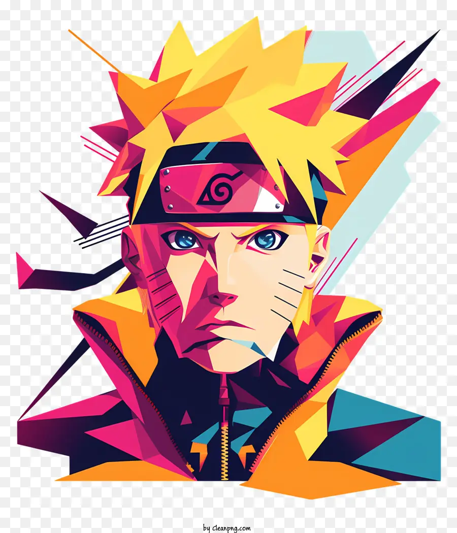 Naruto，Cabelos Longos PNG