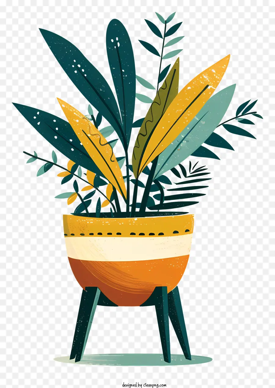 Moderno Vaso De Flores，Plantador PNG