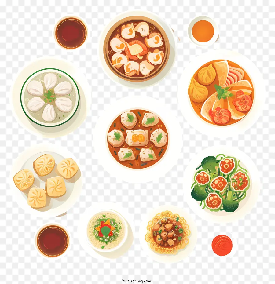 Comida Chinesa，Cozinha Asiática PNG