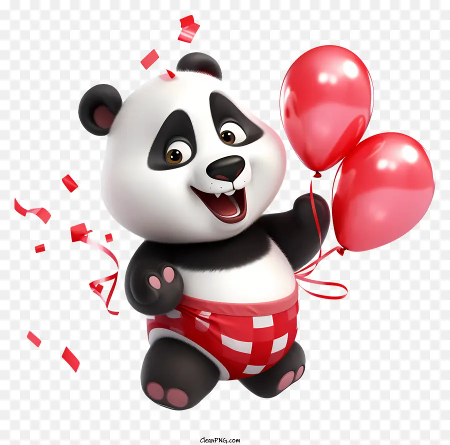 Dia Do Panda，Cartoon Panda Urso PNG