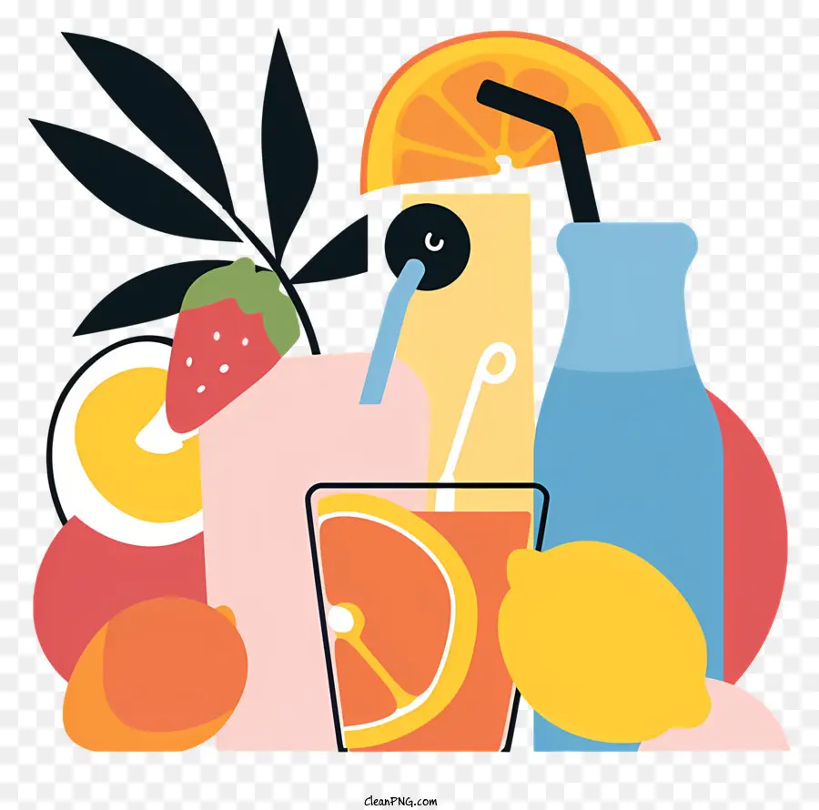 Bebidas，Fruits PNG