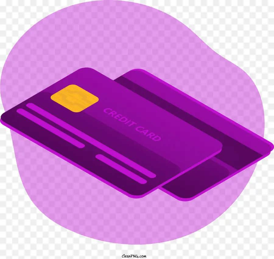 Cartão De Crédito，Roxo PNG