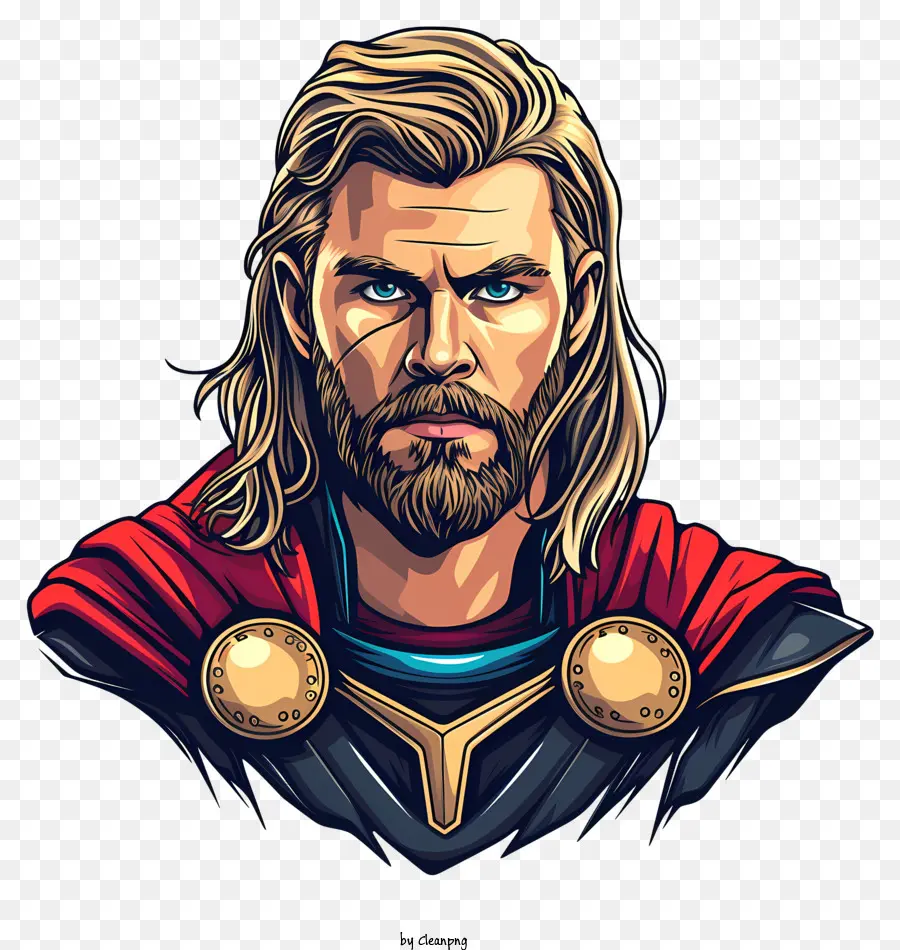 Thor，Homem Barbudo PNG