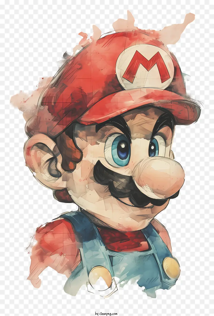 Mario，Pintura PNG