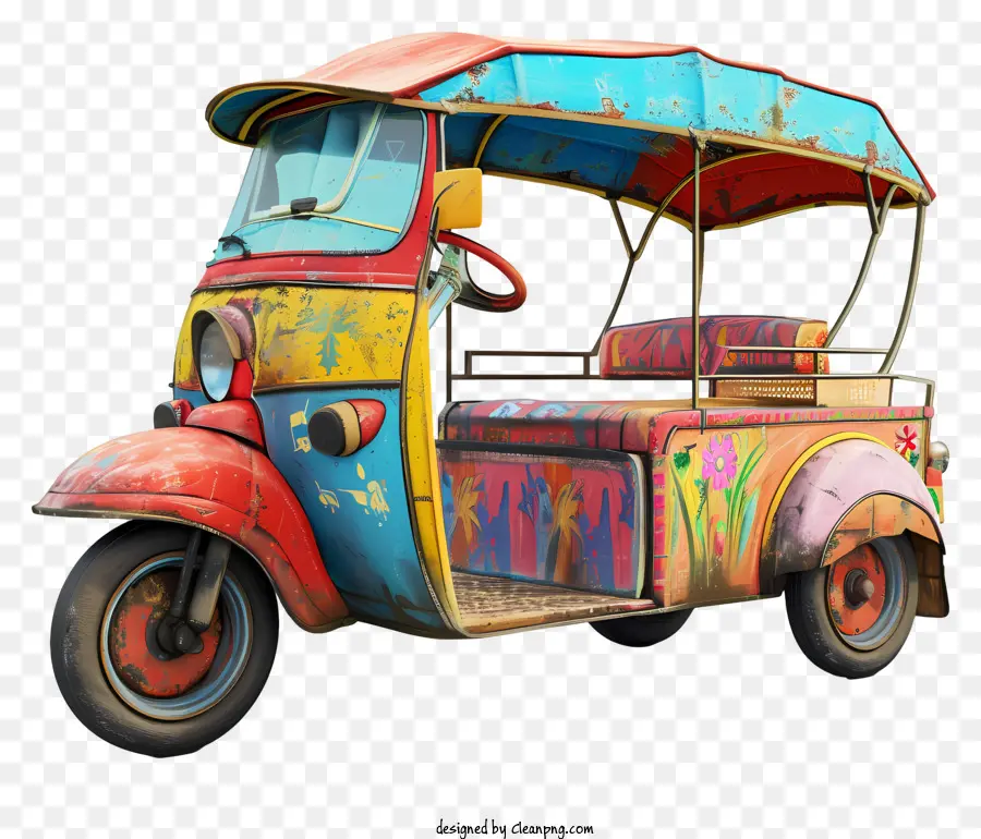 Auto Rickshaw，Teto De Lona PNG