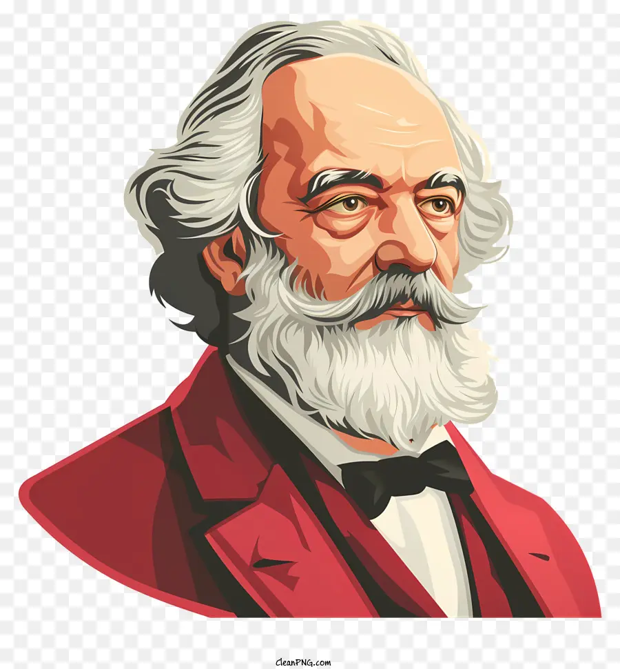 Karl Marx，Laço PNG