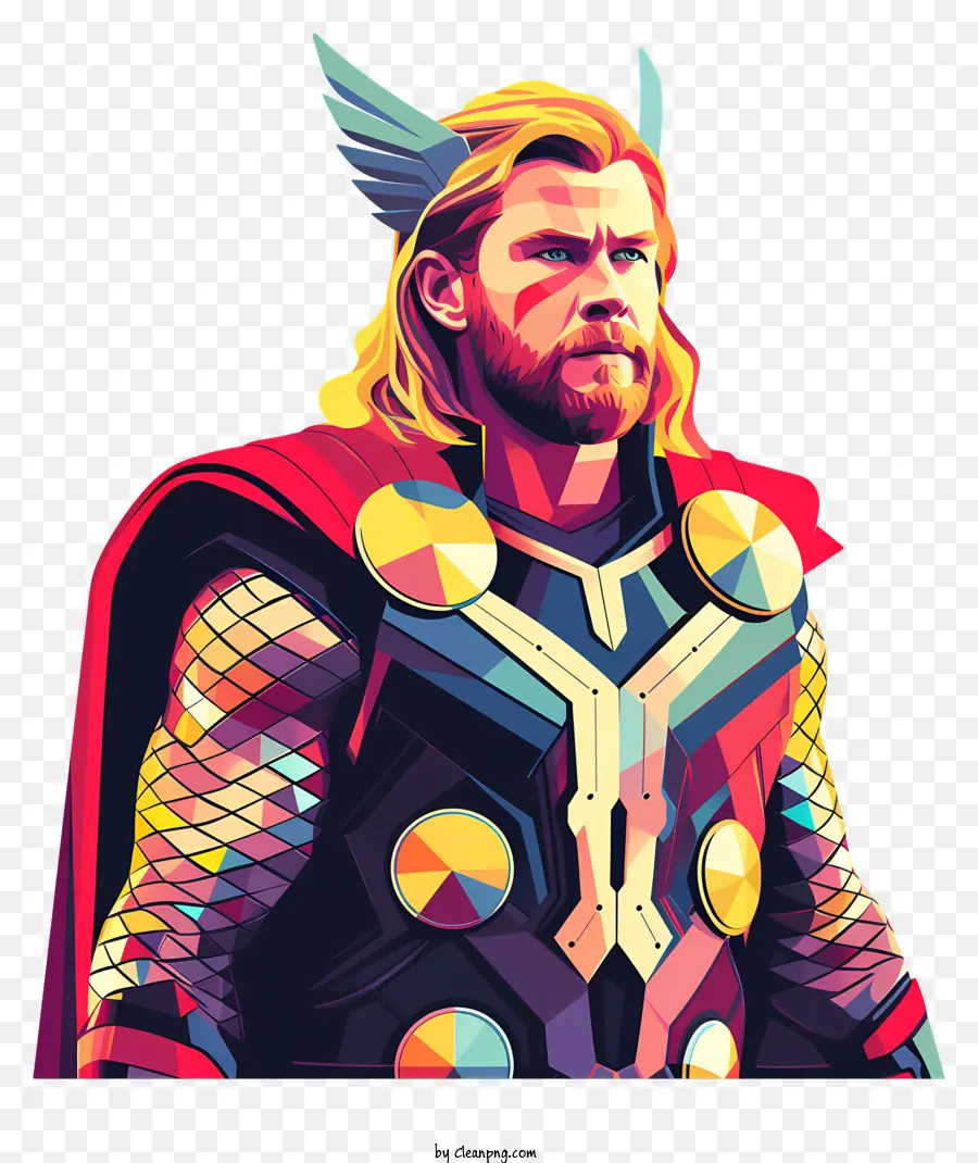 Thor，Thor Colorido PNG