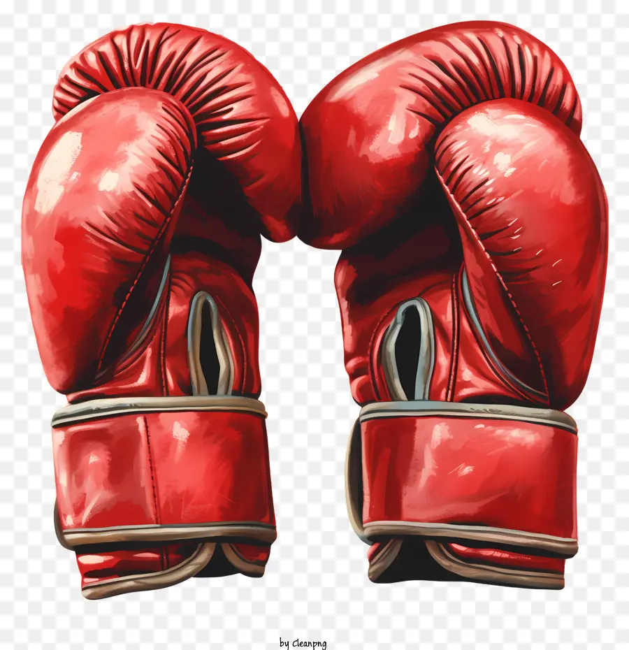 Luvas De Boxe，Laço Branco PNG