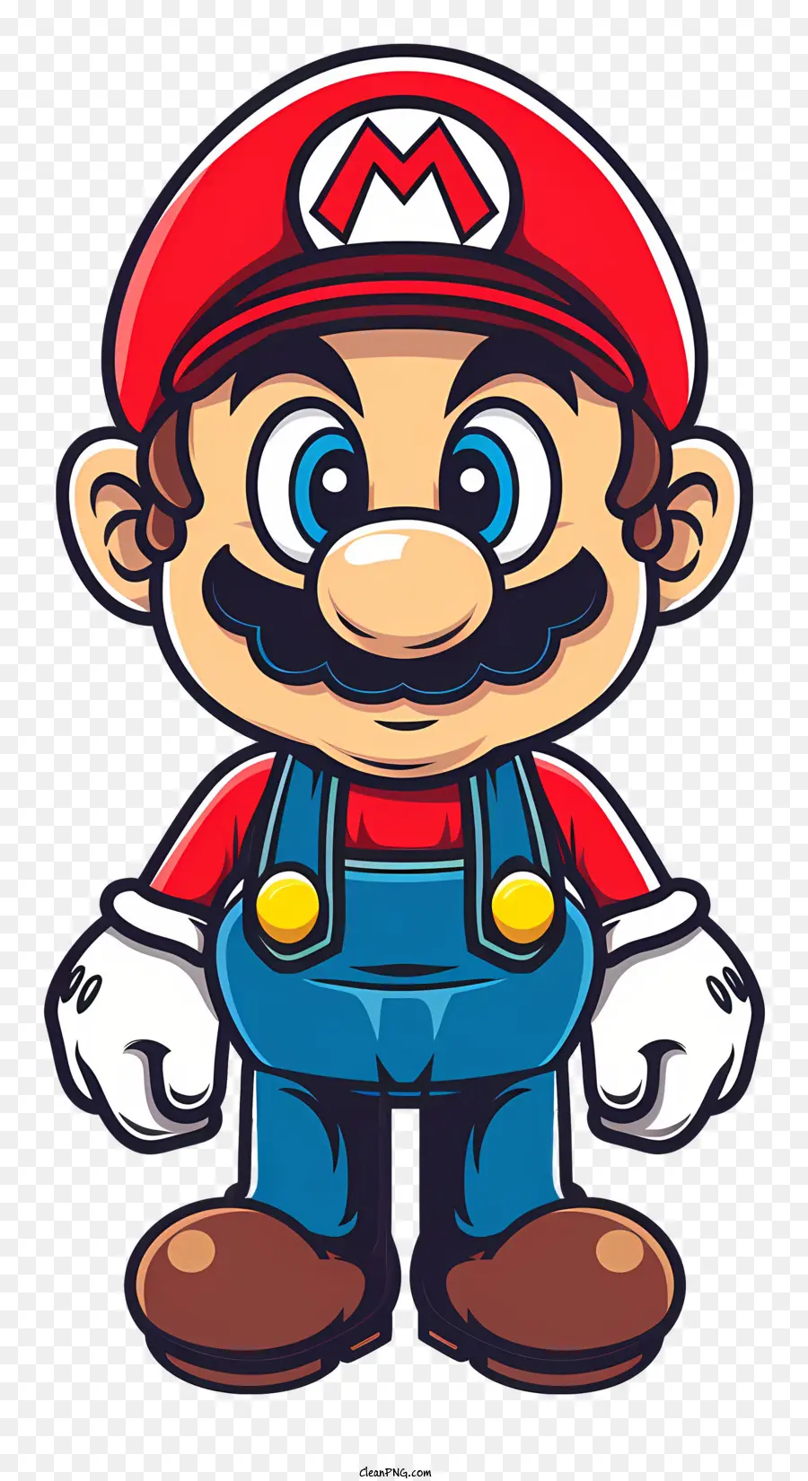 Mario，Macacão Vermelho PNG