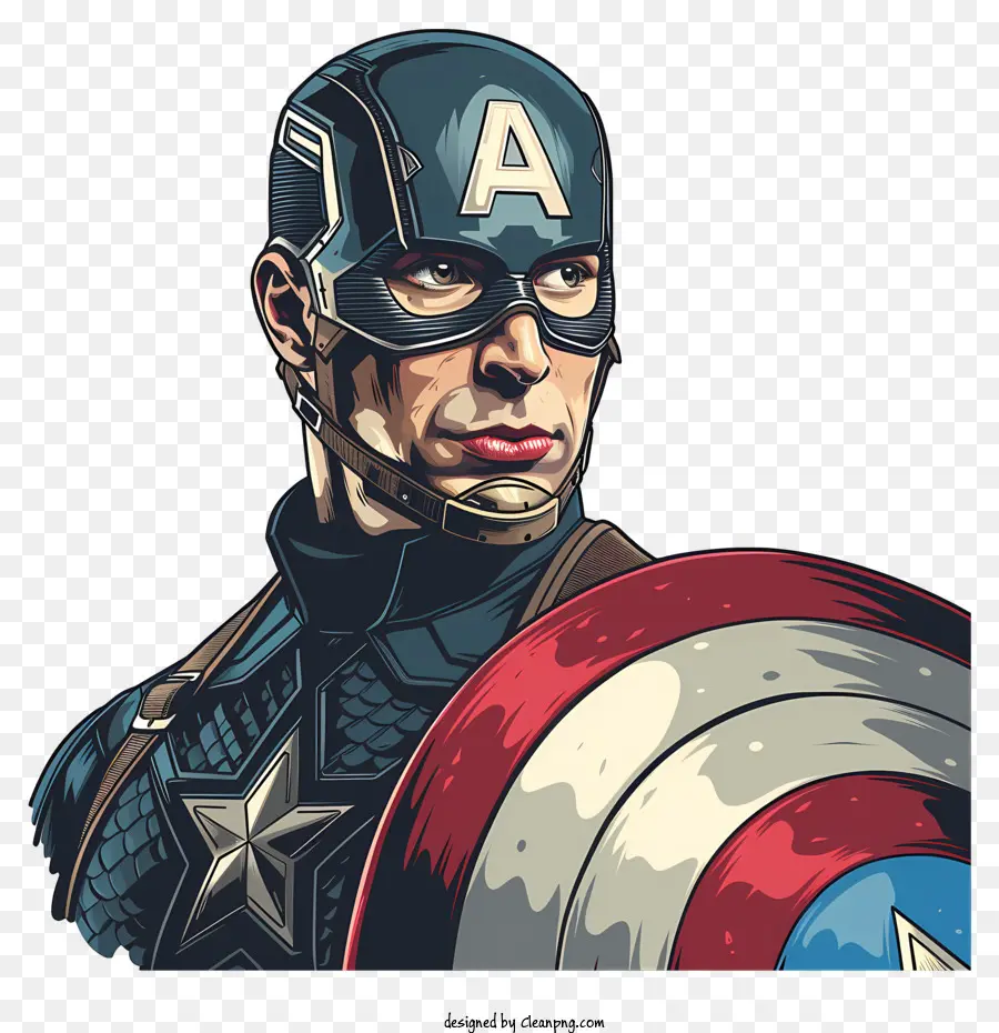 Super Herói，Capitão América PNG