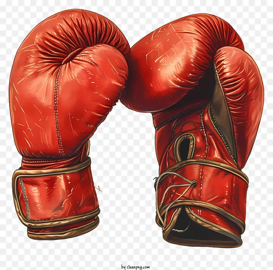 Luvas De Boxe，Couro PNG