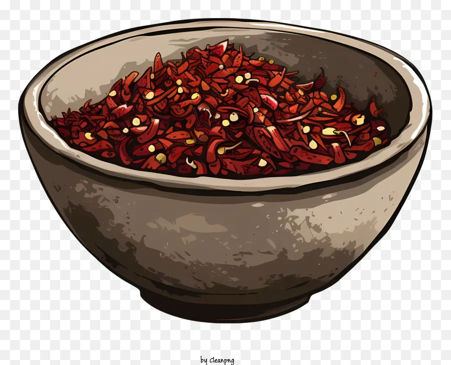 Chilli Floks Powder，Pimentas Vermelhas PNG