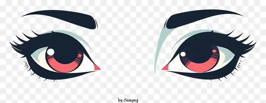 Bonitos Olhos，Anatomia Do Olho PNG