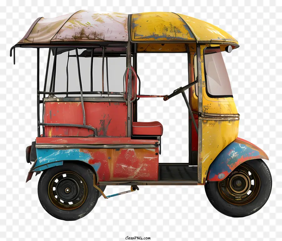 Auto Rickshaw，Aberto PNG