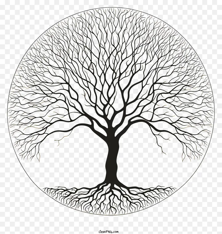 árvore Da Vida，Tronco Grosso PNG