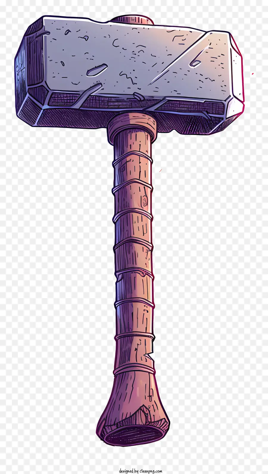 Hammer，Hammer De Madeira Grande PNG