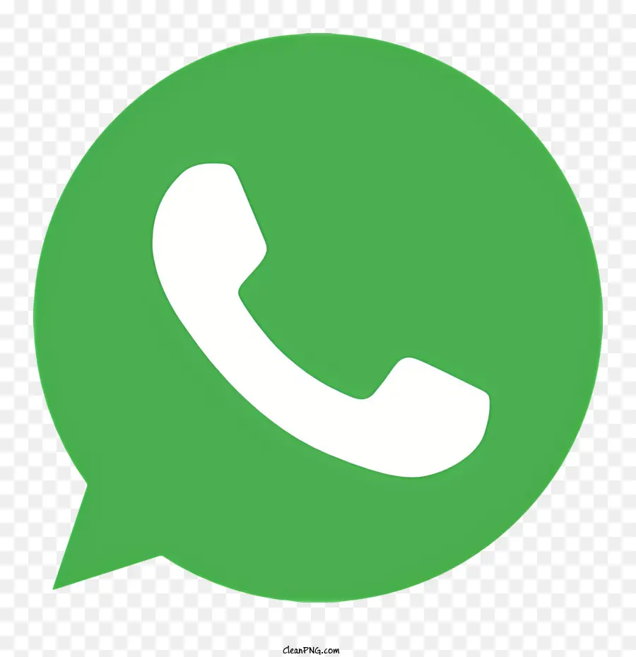 O Whatsapp Logotipo，Green Circle PNG
