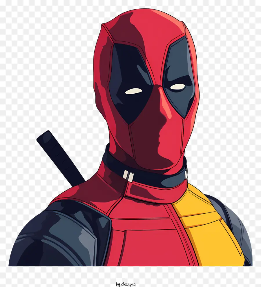 Piscina Morta，Personagem Mascarado Vermelho PNG