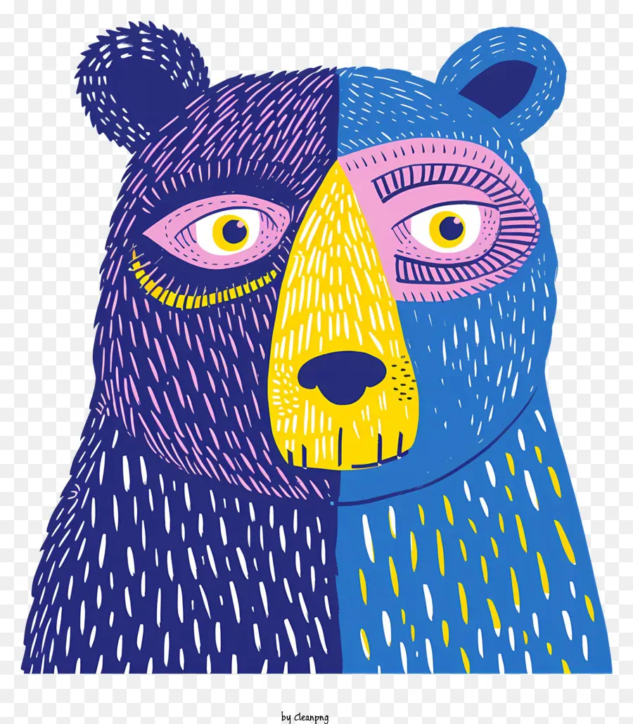 Urso Azul，Urso PNG