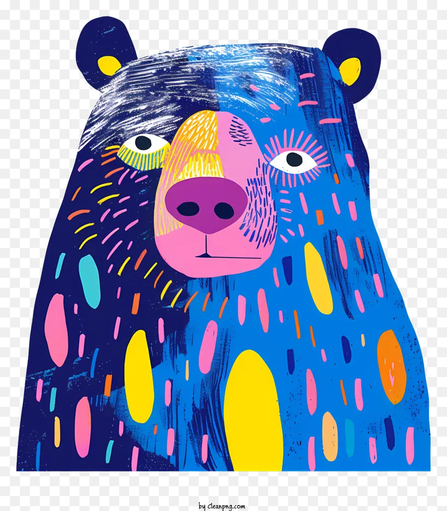 Urso Azul，Urso Preto PNG