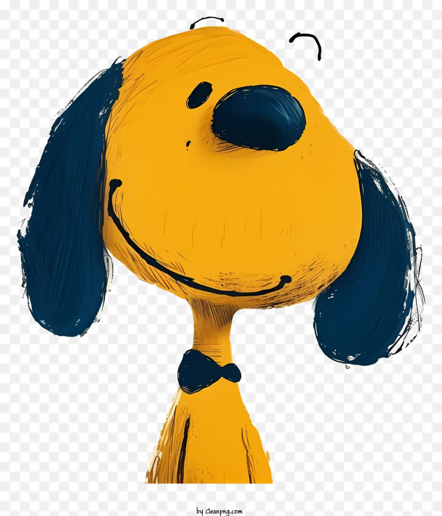 Snoopy，Gravata Azul PNG