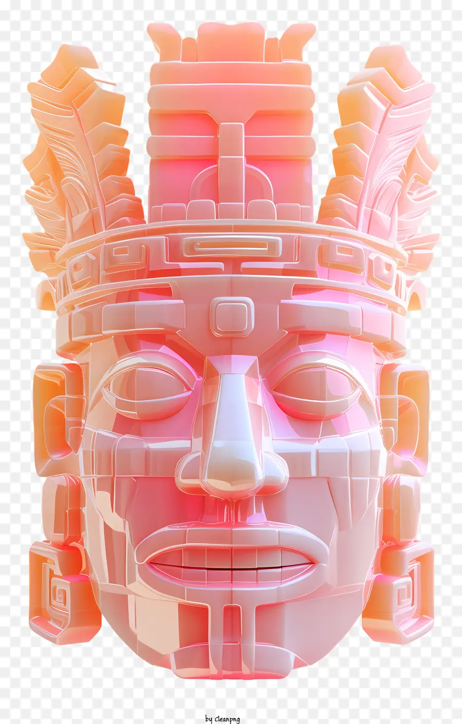 Empire Inca Capéu，Cabeça De Plástico Rosa PNG