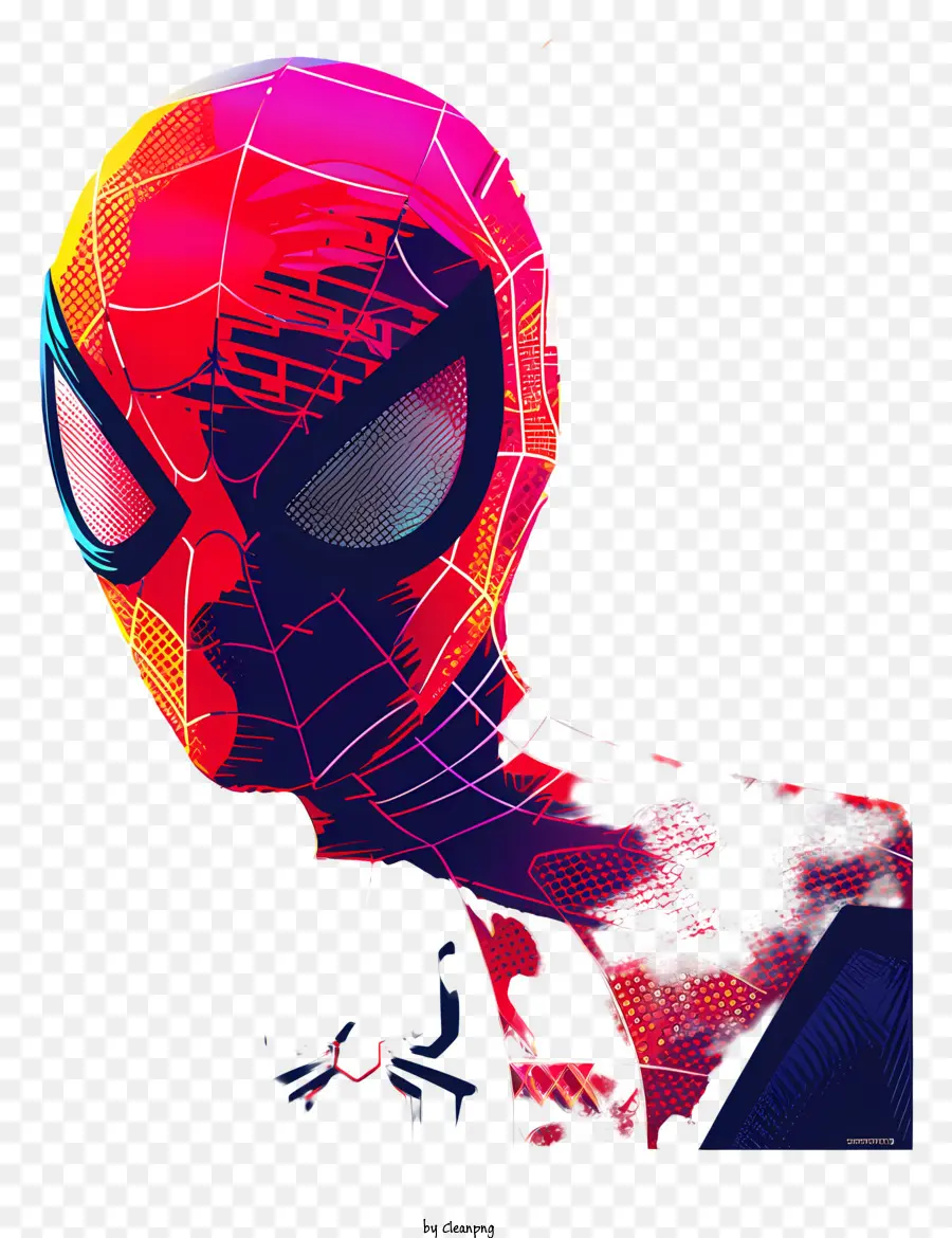 Spider Man，A Arte Abstrata PNG
