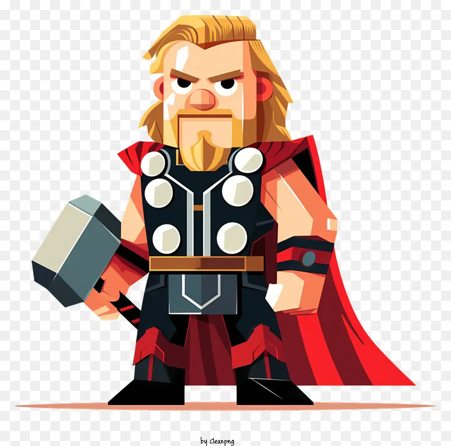 Thor Fofo，2 Martelo Grande PNG